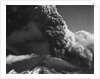 Aerial Of Mt. Vesuvius Erupting by Anonymous