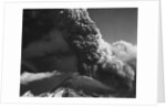 Aerial Of Mt. Vesuvius Erupting by Anonymous
