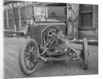 Exposed Engine of Early Automobile by Anonymous