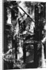 Structure Of House Engulfed In Flames by Anonymous