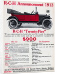 Color Advertisement for Early R-C-H Convertible by Anonymous