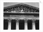 Pediment Of The Supreme Court by Anonymous