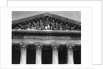Pediment Of The Supreme Court by Anonymous