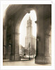Woolworth Building Through Arch by Anonymous