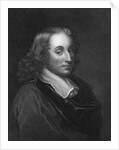 Blaise Pascal Engraving by Henry Hoppner Meyer