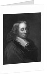 Blaise Pascal Engraving by Henry Hoppner Meyer