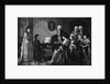 Illustration of Beethoven Performing Before Mozart by Anonymous