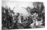 Cleopatra Sails Ashore To Meet Anthony by Anonymous