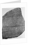 Rosetta Stone by Anonymous