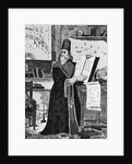 Portrait of Nostradamus Prophesying by Jean C. Pellerin