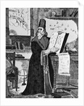 Portrait of Nostradamus Prophesying by Jean C. Pellerin
