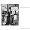 Portrait of Nostradamus Prophesying by Jean C. Pellerin