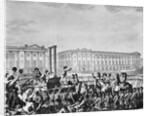 Illustration Depicting the Execution of King Louis XVI by Anonymous