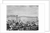 Illustration Depicting the Execution of King Louis XVI by Anonymous