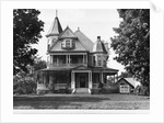 Exterior Of Victorian American Home by Anonymous