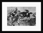 Illustration; British Fighting Sudanese by Anonymous
