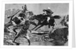 Illustration; British Fighting Sudanese by Anonymous