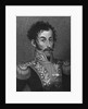 Aquatint Portrait of Simon Bolivar by Anonymous