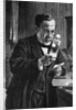 Woodcut After Louis Pasteur in His Laboratory by Albert Edelfelt