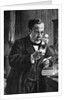 Woodcut After Louis Pasteur in His Laboratory by Albert Edelfelt