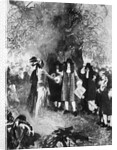 Painting of William Penn Shaking Hands with Lenape Leader by Anonymous