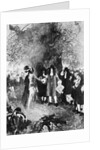 Painting of William Penn Shaking Hands with Lenape Leader by Anonymous
