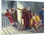 Galileo And Milton in Obseratory by Anonymous
