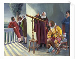 Galileo And Milton in Obseratory by Anonymous