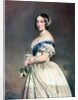 Young Queen Victoria W/Rose In Hand by Anonymous