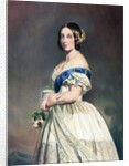 Young Queen Victoria W/Rose In Hand by Anonymous