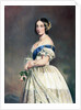 Young Queen Victoria W/Rose In Hand by Anonymous