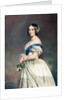 Young Queen Victoria W/Rose In Hand by Anonymous