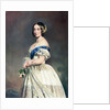 Young Queen Victoria W/Rose In Hand by Anonymous