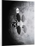 Orbital Camera above Moon by Anonymous