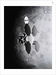 Orbital Camera above Moon by Anonymous