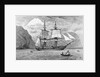 HMS Beagle in Straits of Magellan by Anonymous