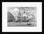 HMS Beagle in Straits of Magellan by Anonymous