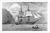 HMS Beagle in Straits of Magellan by Anonymous