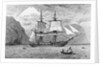 HMS Beagle in Straits of Magellan by Anonymous