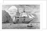 HMS Beagle in Straits of Magellan by Anonymous