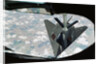 Stealth Bomber Refueling Over Kansas by Anonymous