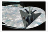 Stealth Bomber Refueling Over Kansas by Anonymous
