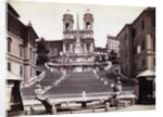 View Of Steps In Piazza Di Spagna by Anonymous