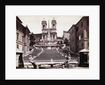 View Of Steps In Piazza Di Spagna by Anonymous