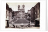 View Of Steps In Piazza Di Spagna by Anonymous