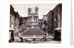 View Of Steps In Piazza Di Spagna by Anonymous