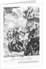 Engraving of Phaeton Struck Down by Zeus' Thunder by Anonymous