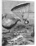 M. Garnerin In A Parachute,Illustration by Anonymous