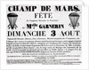 Poster For Parachute Descent Of Garnerin by Anonymous