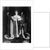 Portrait Of Charles X In Coronation Robe by Anonymous